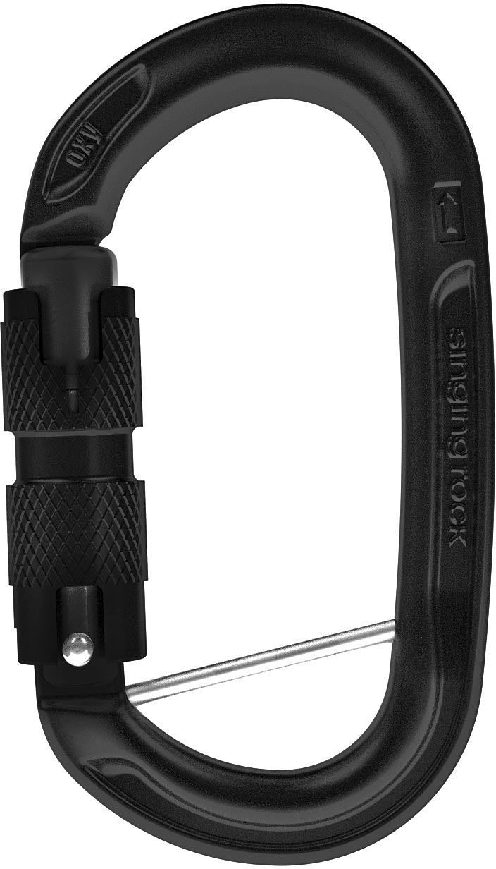 SINGING ROCK OXY Captive Bar TL Black - Durable Climbing Hardware
