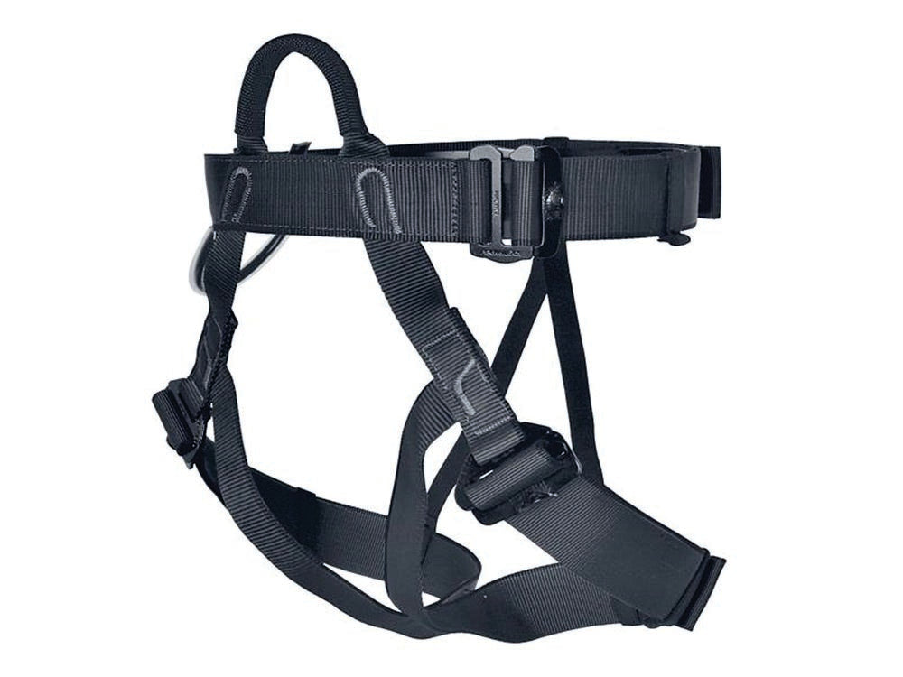 SINGING ROCK Top Harness Black - Comfortable Climbing Harness with Secure Fit