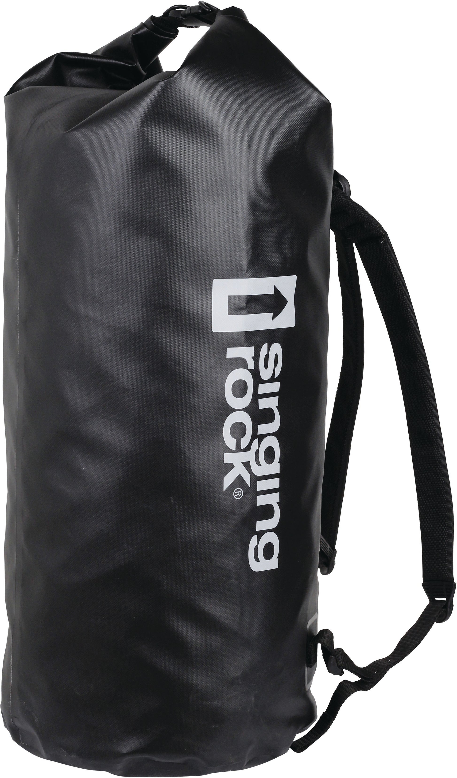 Singing Rock 60L Black Dry Bag – Waterproof Storage for Outdoor Adventures