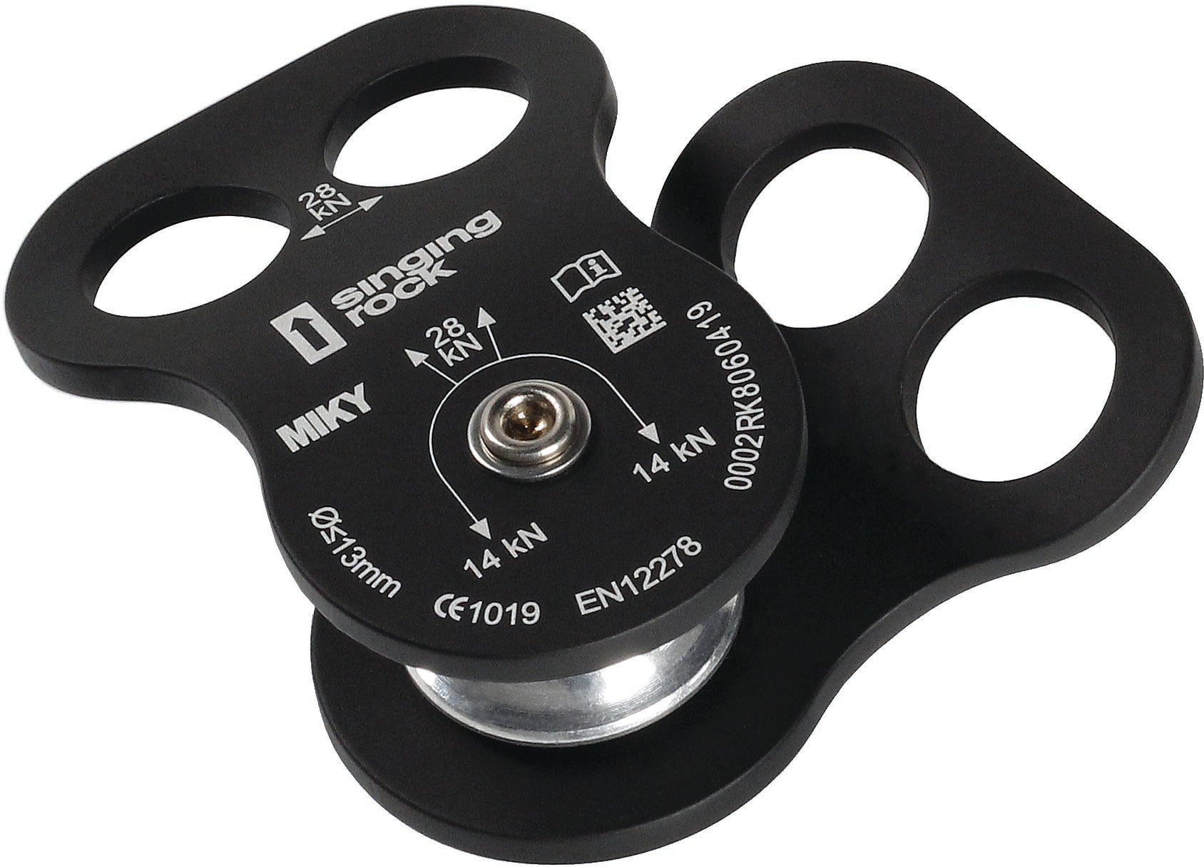 SINGING ROCK Pulley Miky – Lightweight and Durable Climbing Pulley for Rigging and Rescue