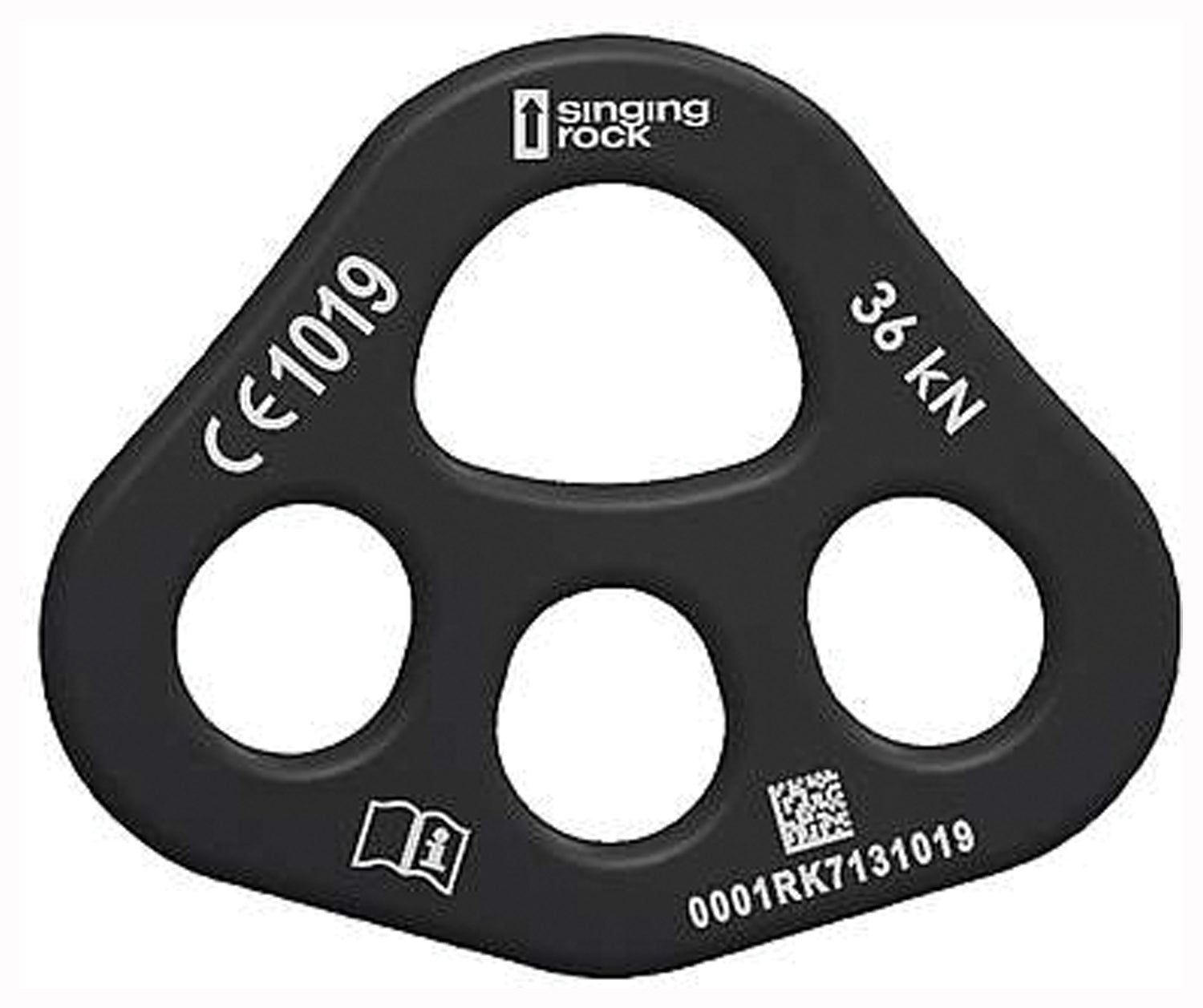SINGING ROCK Rigging Plate 1/3 – Durable Aluminum Carabiner Accessory for Climbing and Rigging