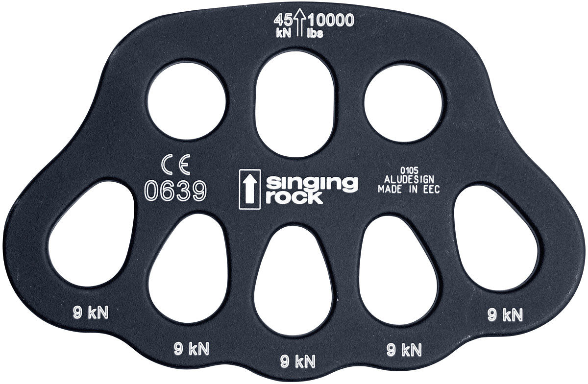 SINGING ROCK Rigging Plate 3/5 for Climbing and Rescue Systems