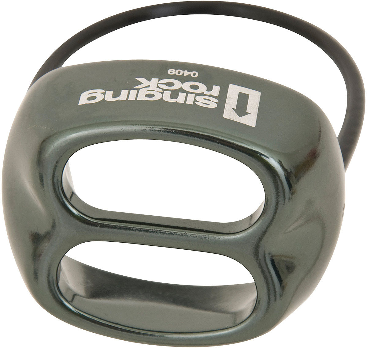 Singing Rock Buddy Belay Device Black for Safe Climbing and Rappelling