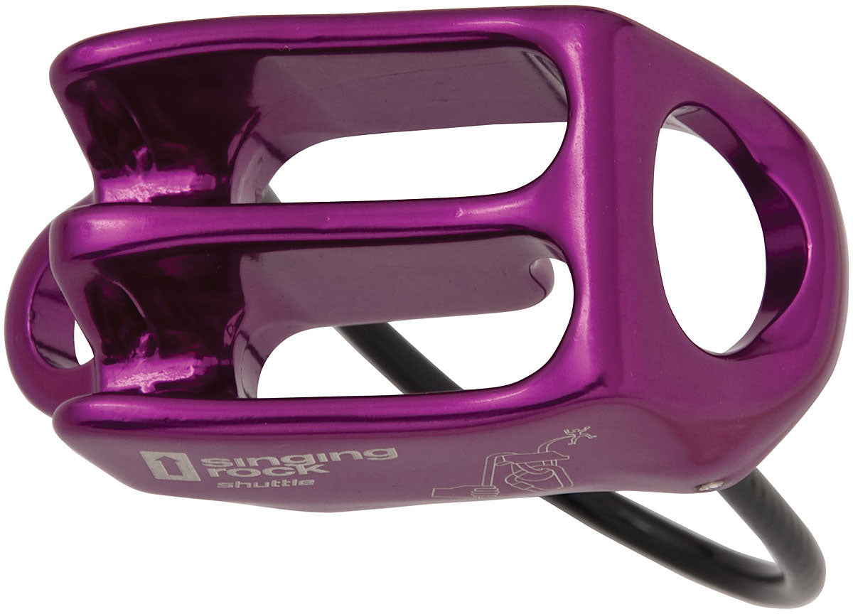 Singing Rock Shuttle Belay Device for Climbing and Rappelling