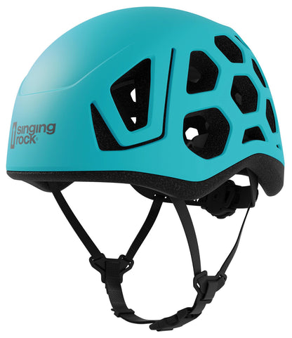 SINGING ROCK He X Helmet Medium Blue - Lightweight Climbing Helmet with Enhanced Safety Features