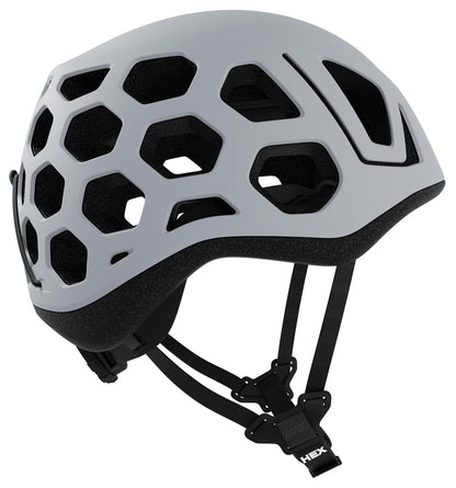 SINGING ROCK He X Helmet M Ice White – Lightweight Climbing and Mountaineering Head Protection