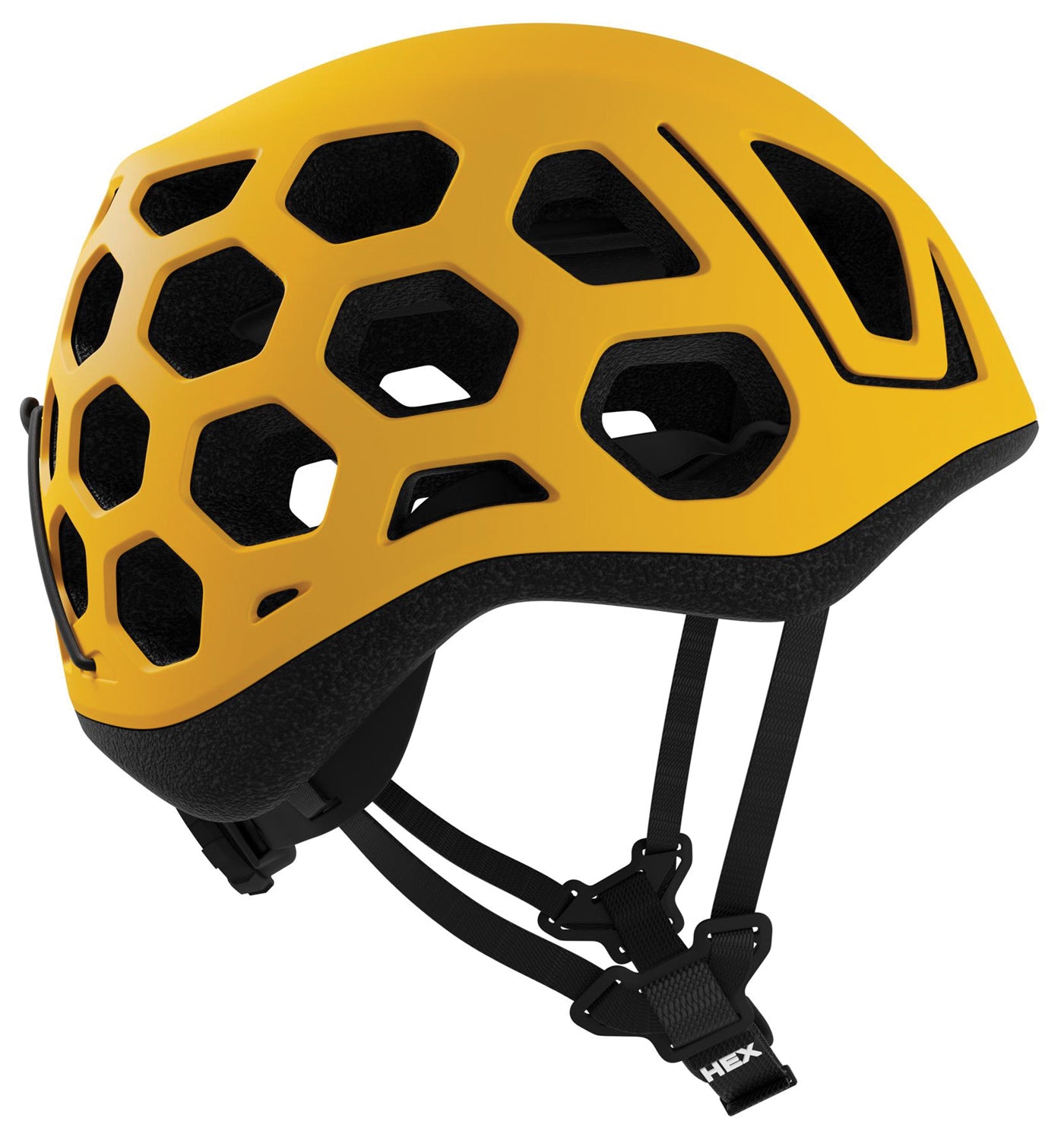 SINGING ROCK He X Helmet M Arnica Yellow - Lightweight Climbing Helmet