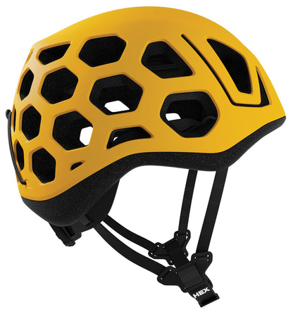 SINGING ROCK He X Helmet M Arnica Yellow - Lightweight Climbing Helmet