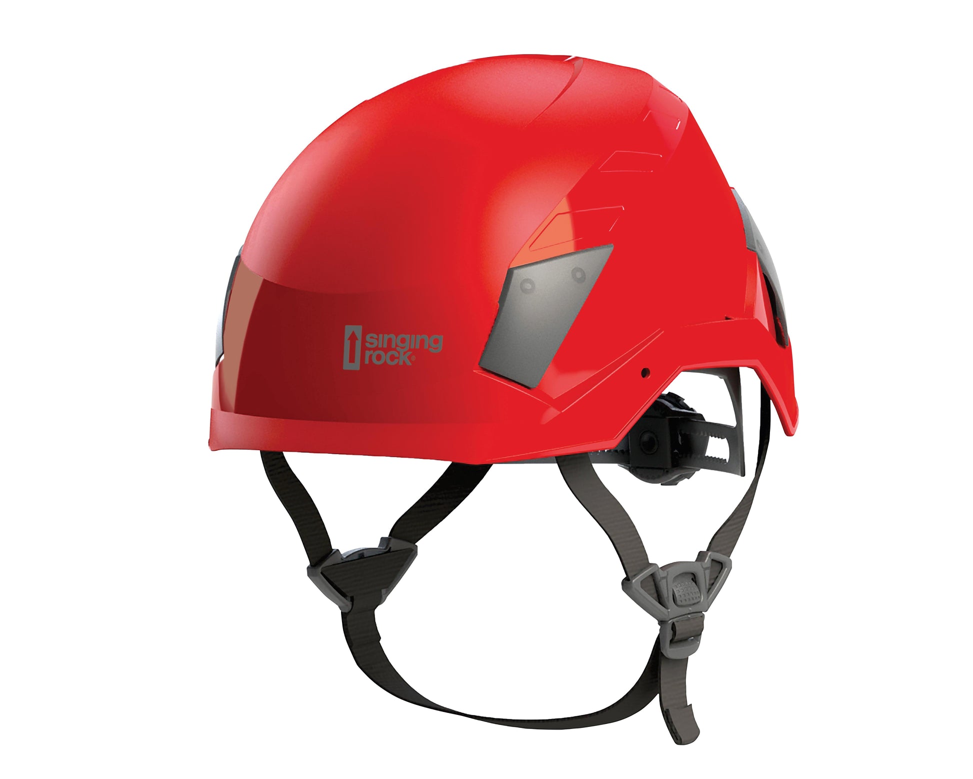 Singing Rock Flash Industry Helmet Red - Professional Safety Headgear