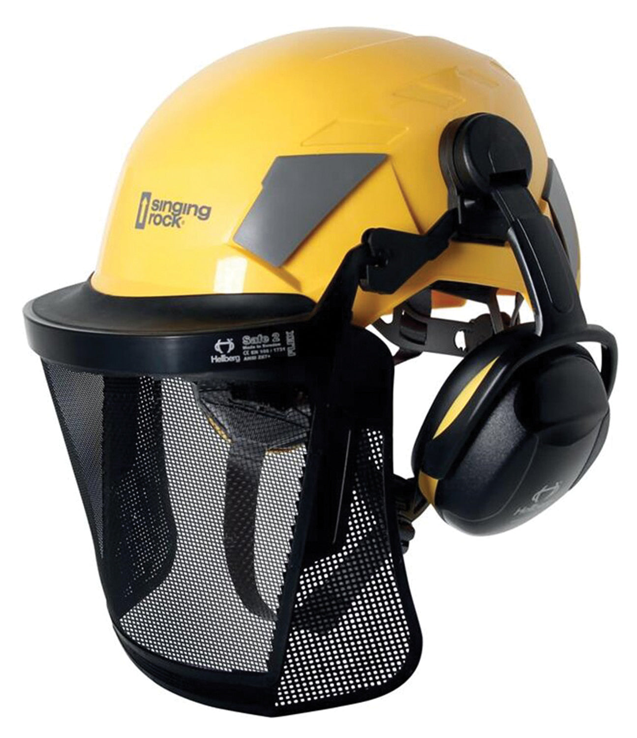 Singing Rock Safe Steel Mesh Visor - Durable Protective Gear