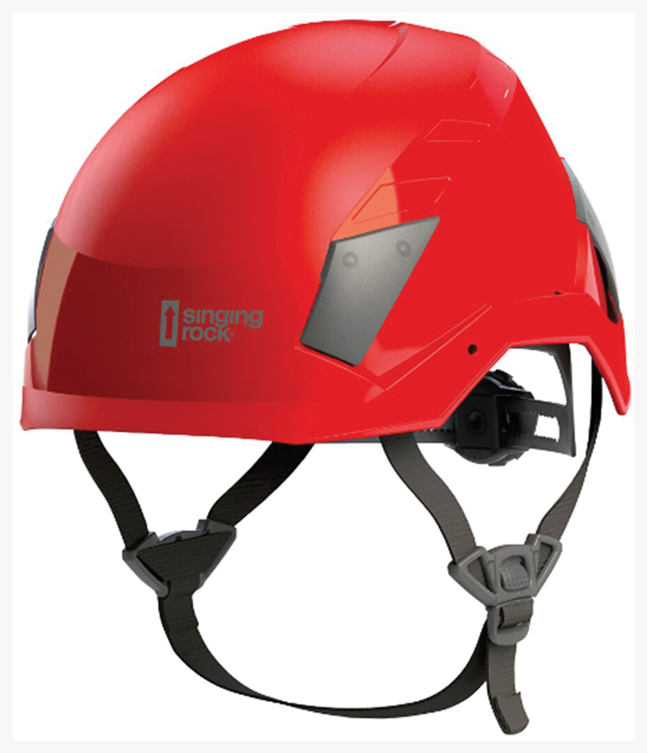 Singing Rock Flash Access Helmet Red - Lightweight Climbing Helmet for Safety and Comfort