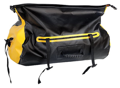 SINGING ROCK Dry Duffle 60L Black/Yellow - Waterproof Gear Bag for Climbing and Outdoor Adventures