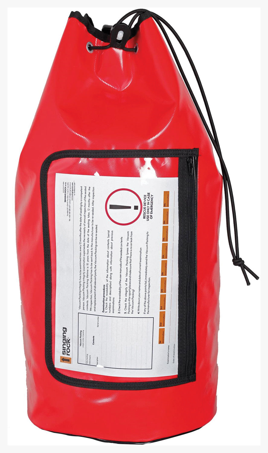 Singing Rock Rescue Bag 30L Red - Durable Emergency Equipment for Climbing and Rescue
