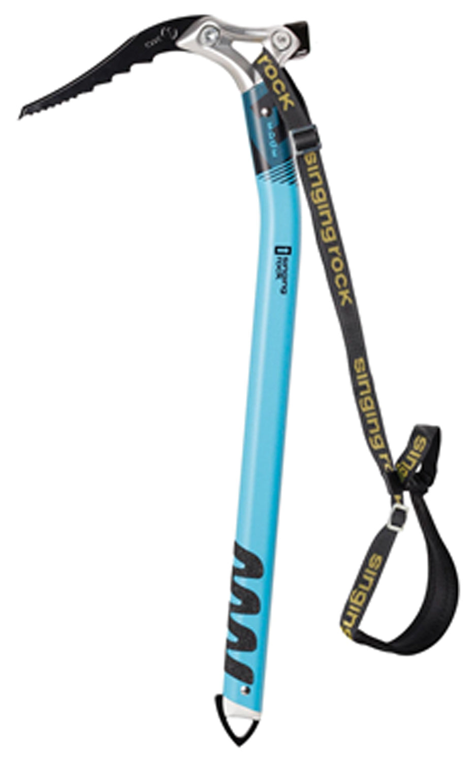 SINGING ROCK Edge Ice Axe with Hammer Blue - Lightweight Climbing Gear