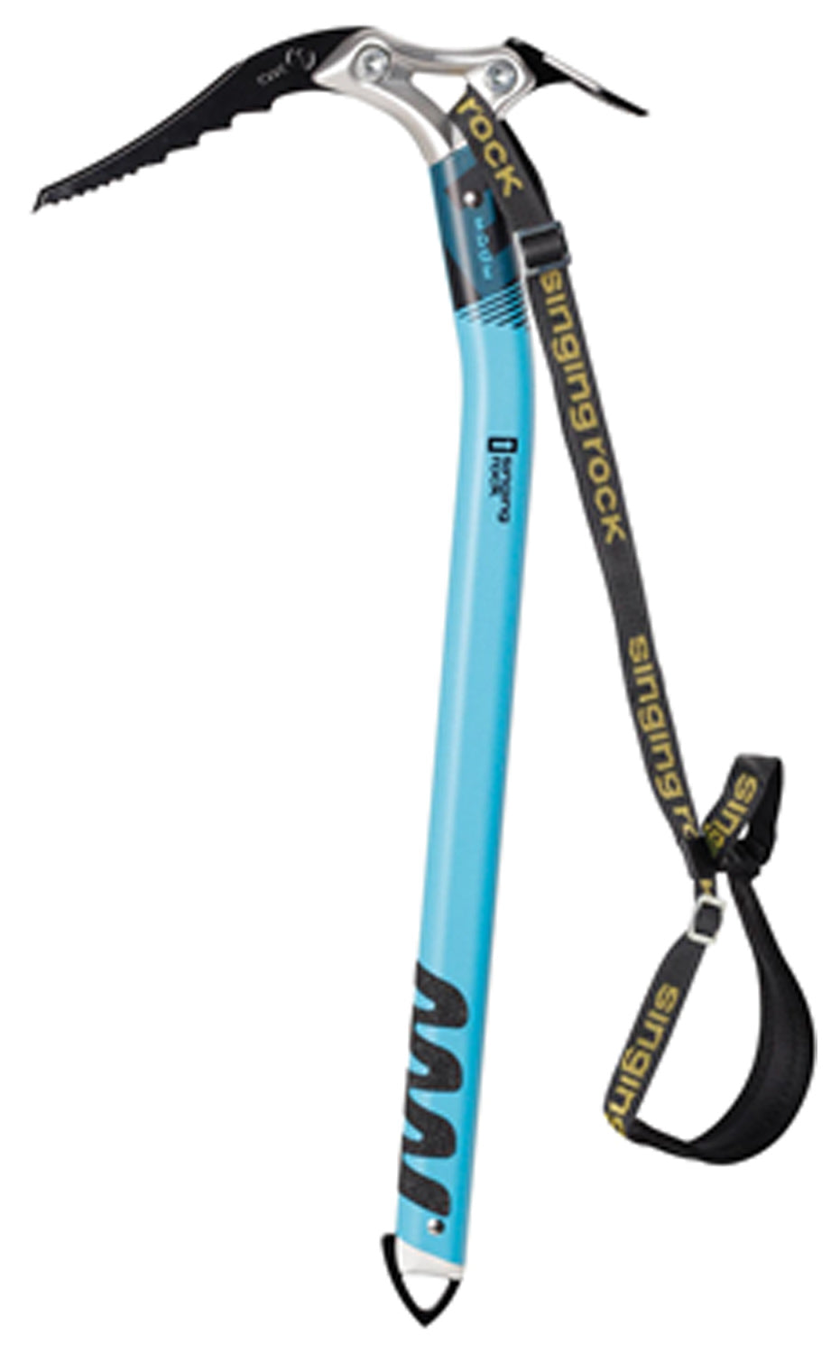 SINGING ROCK Edge Ice A X E with Adze Blue - Durable Ice Tool for Climbing and Caving