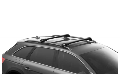 Thule WingBar Edge 77 cm Roof Rack Crossbars, Black - Model 782555