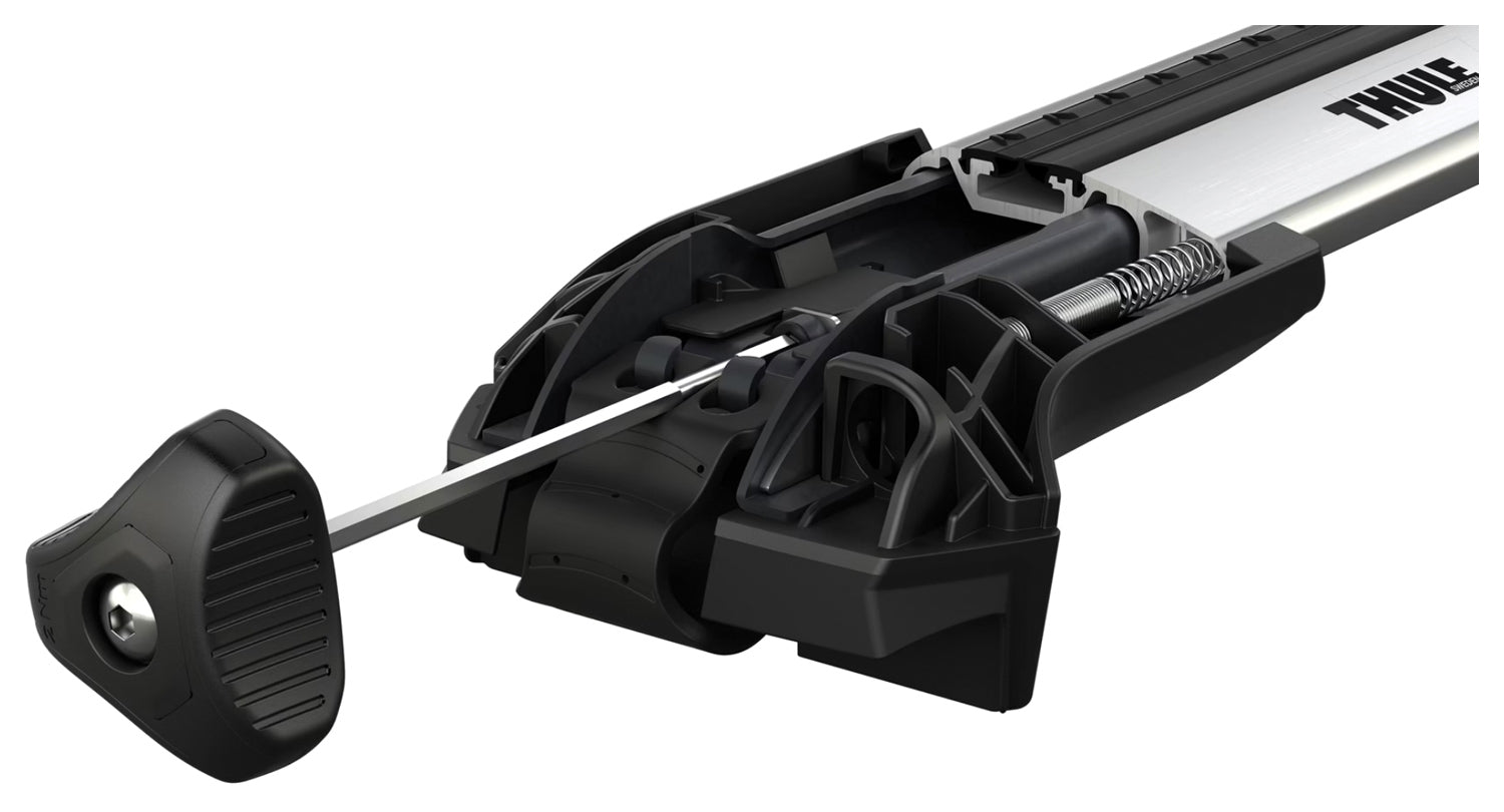 Thule WingBar Edge 77 cm Roof Rack Crossbar - Silver