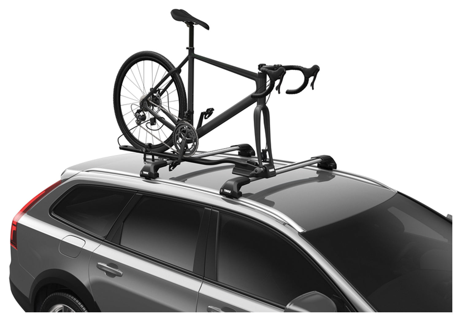Thule Fast Ride Bike Carrier - Durable Roof-Mount Bicycle Rack