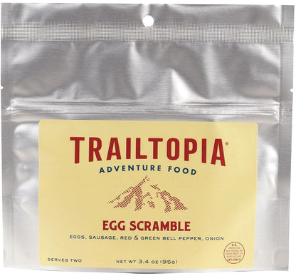 Trailtopia Egg Scramble GF - Gluten-Free Breakfast Mix for Active Lifestyles