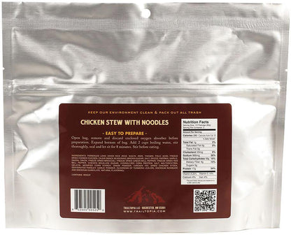 TrailTopia Chicken Stew with Noodles - Premium Dog Food, 20 oz