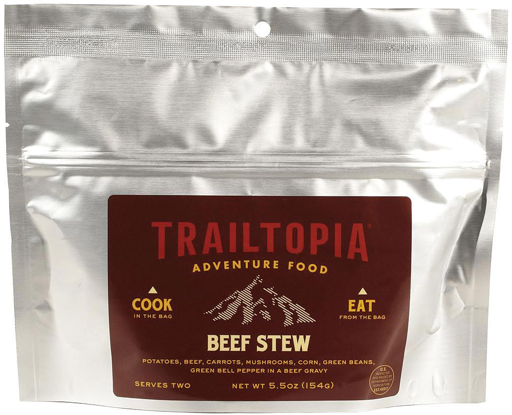 Trailtopia Beef Stew - 16 oz Hearty Meal for Outdoor Adventures