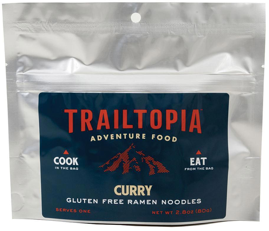 TRAILTOPIA Curry Ramen GF - Gluten-Free Instant Noodle Pack