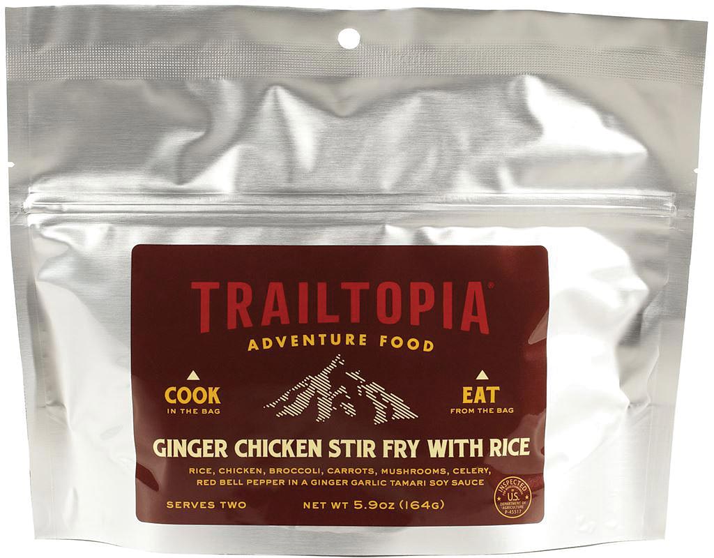 Trailtopia Ginger Chicken Stir Fry Gluten-Free Meal