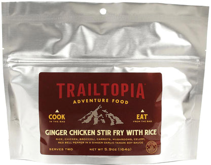 Trailtopia Ginger Chicken Stir Fry Gluten-Free Meal