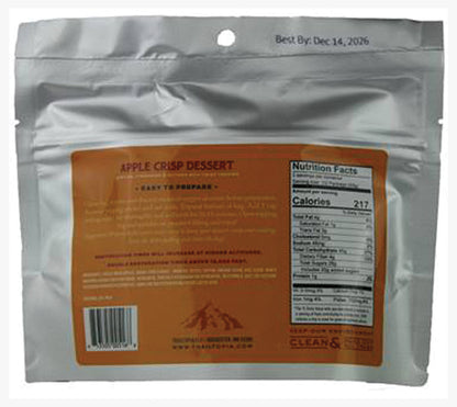 Trailtopia Apple Crisp - Delicious and Convenient Snack