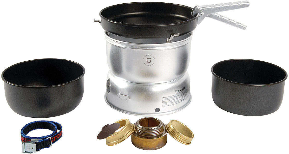 TRANGIA 25-5 Alc Stove Kit Non-Stick Cooking System by TRANGIA