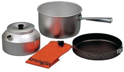 TRANGIA Camping Set 2L with Frypan and Kettle for Outdoor Adventures