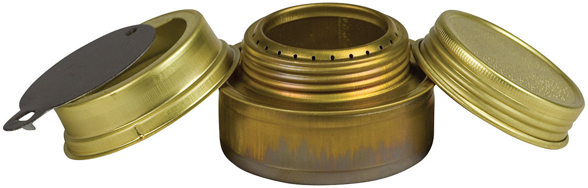 TRANGIA Spirit Burner with Screwcap - Compact Camping Stove for Outdoor Cooking by TRANGIA
