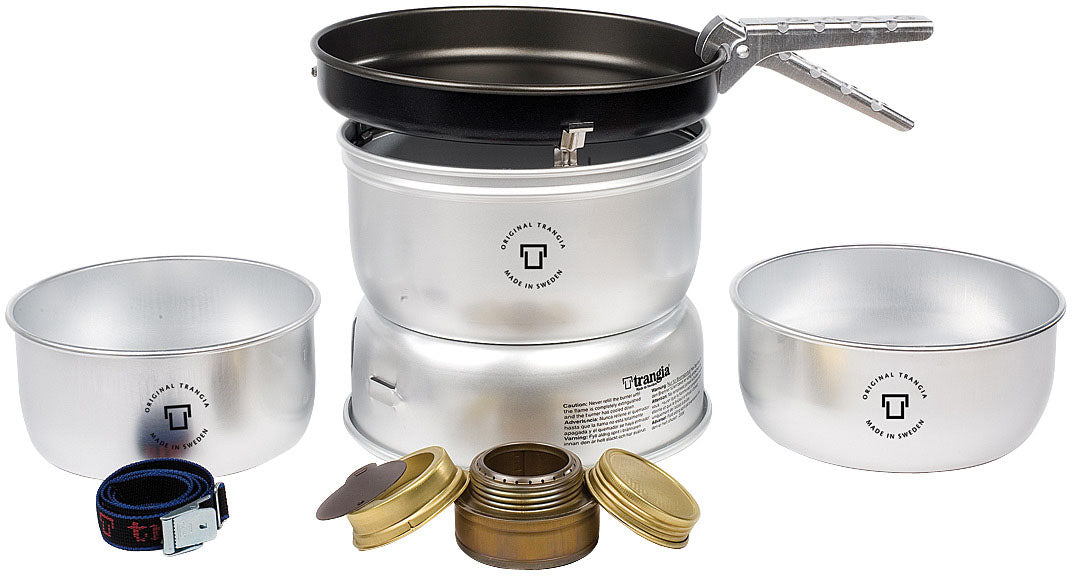TRANGIA 25-3 Ultralight Alcohol Stove Kit for Backpacking and Camping