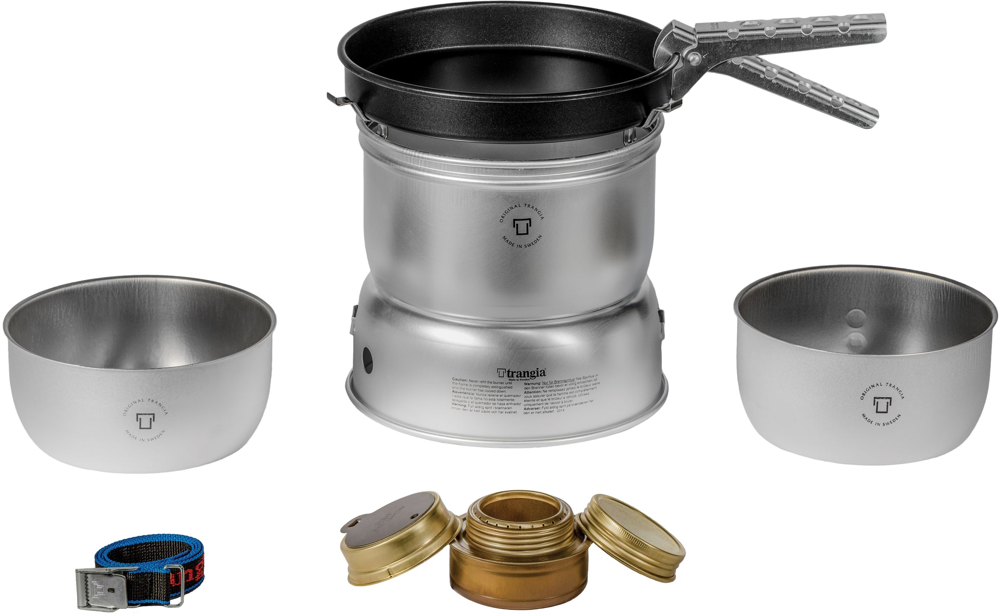 TRANGIA 27-23 Duossal 2.0 Stove Kit – Compact Camping Stove with Durable Construction