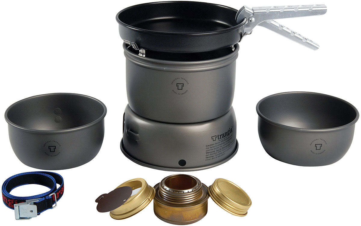 TRANGIA 27-3 Ultralight Hard Anodized Stove Kit