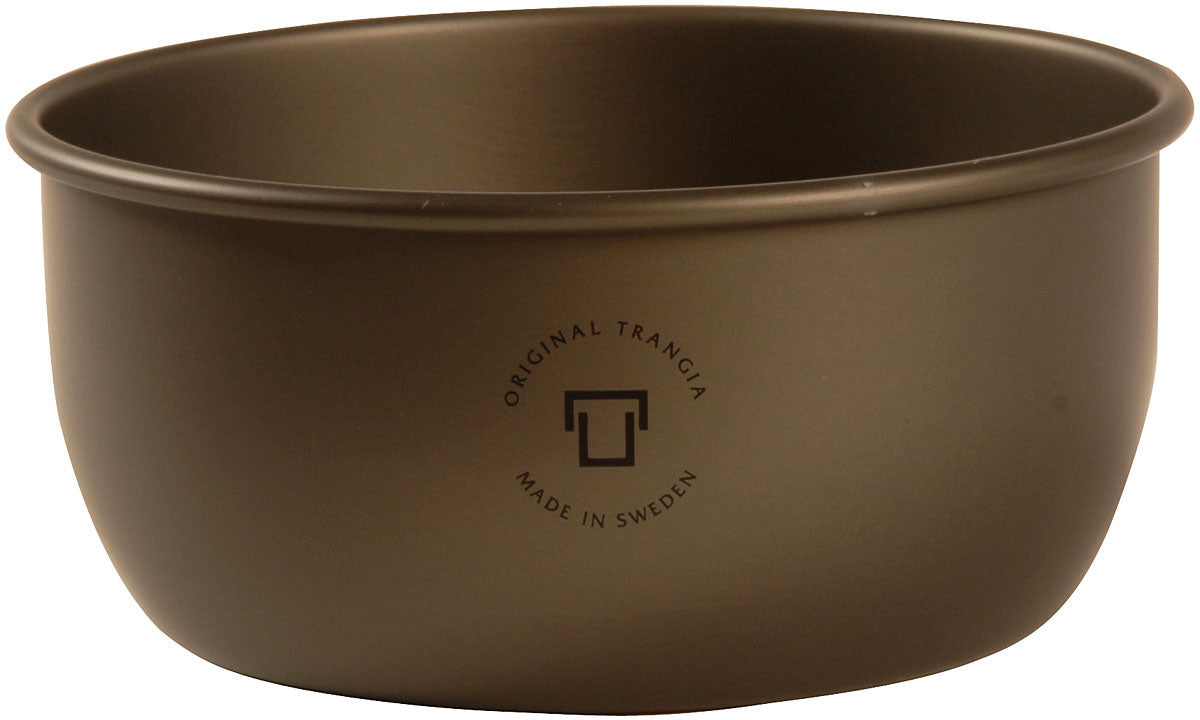 TRANGIA 27 Hard Anodized Pan Outer 1 Liter - Durable Non-Stick Cookware for Camping and Outdoor Cooking