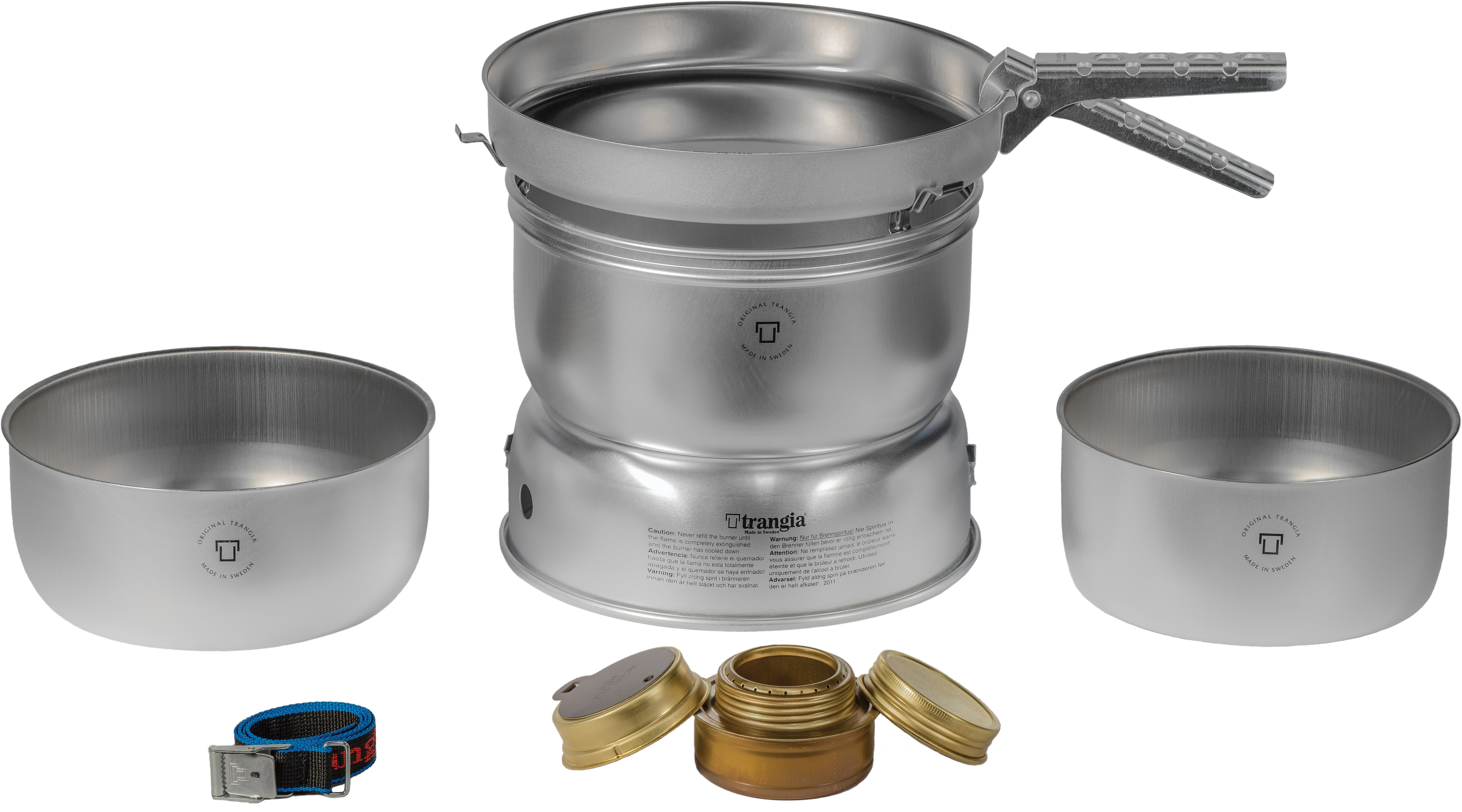 TRANGIA 25 21 Duossal 2.0 Stove Kit - Compact Portable Camping Stove by TRANGIA