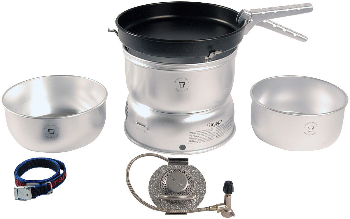 TRANGIA 25-3 UL Stove Kit with Gas Burner - Compact Camping Cooking Solution