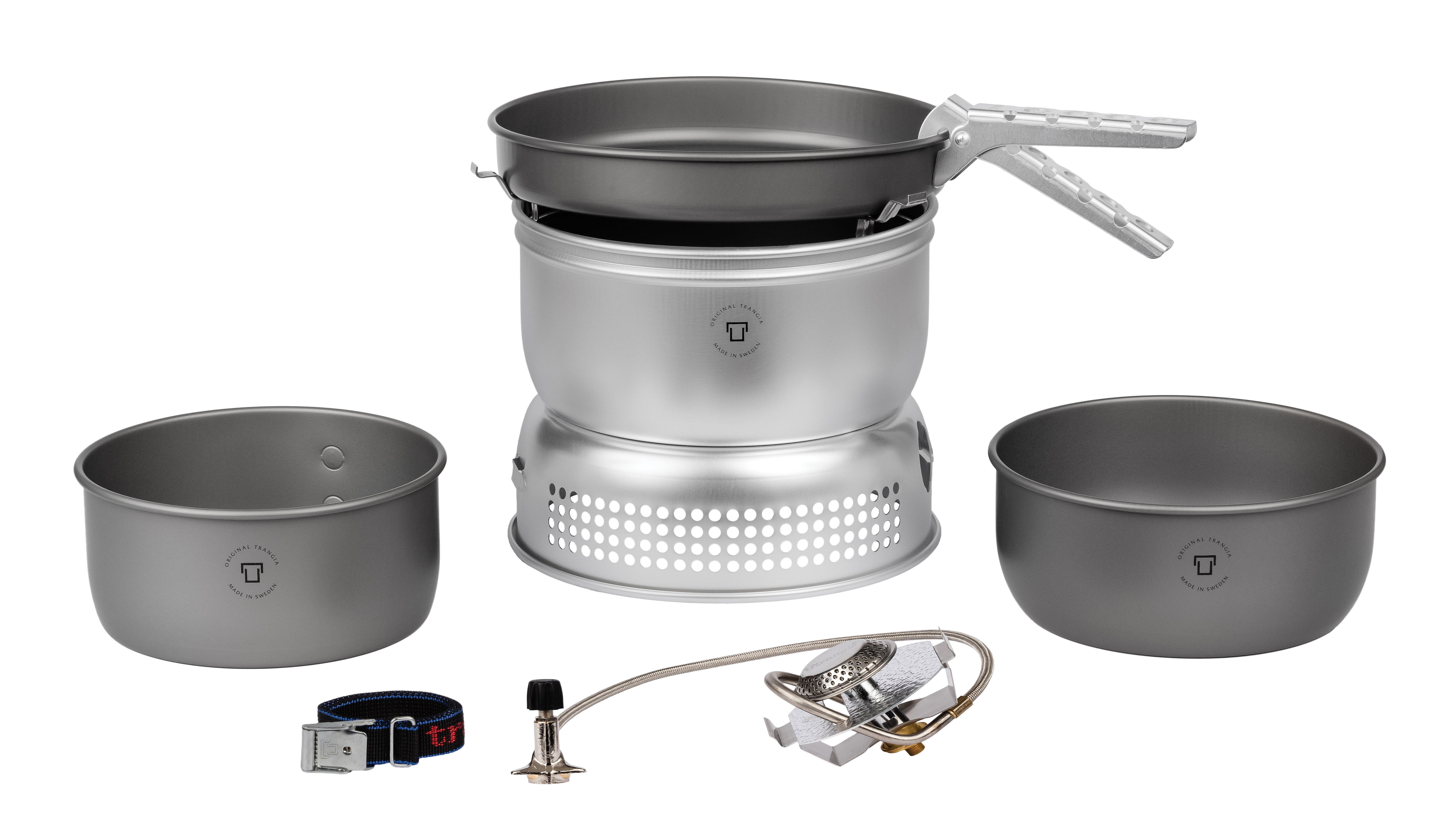 Trangia 25-7HA Stove Kit with Gas Burner for Portable Cooking by TRANGIA