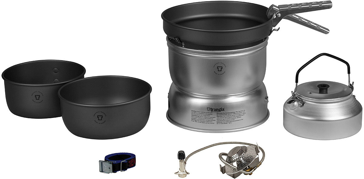 TRANGIA 25-8HA Stove Kit with Gas Burner for Portable Cooking by TRANGIA