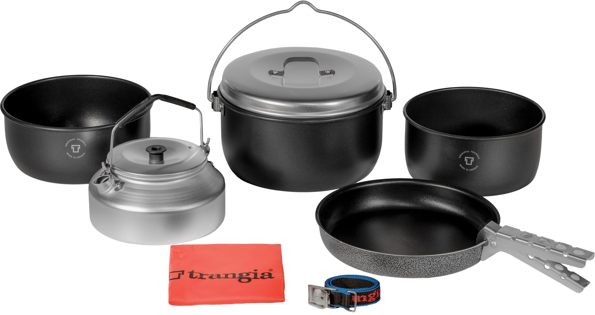 Trangia Camping Set 24 T PO T Set Large – Durable 24-Piece Cookware for Outdoor Adventures