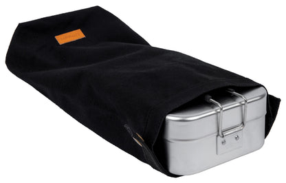 TRANGIA Large Black Roll Top Bag Mess Tin – Durable Storage Solution