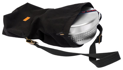 TRANGIA Roll Top Stove Bag 25 Black – Durable Storage Solution for Your Camping Stove