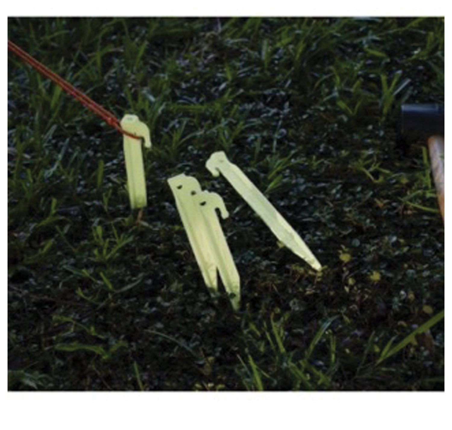 UST Zin X Tent Peg 9-inch - 6 Pack for Secure Camping Setup