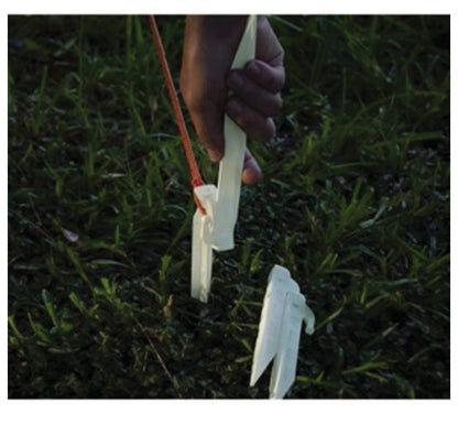 UST Zin X Tent Peg 9-inch - 6 Pack for Secure Camping Setup