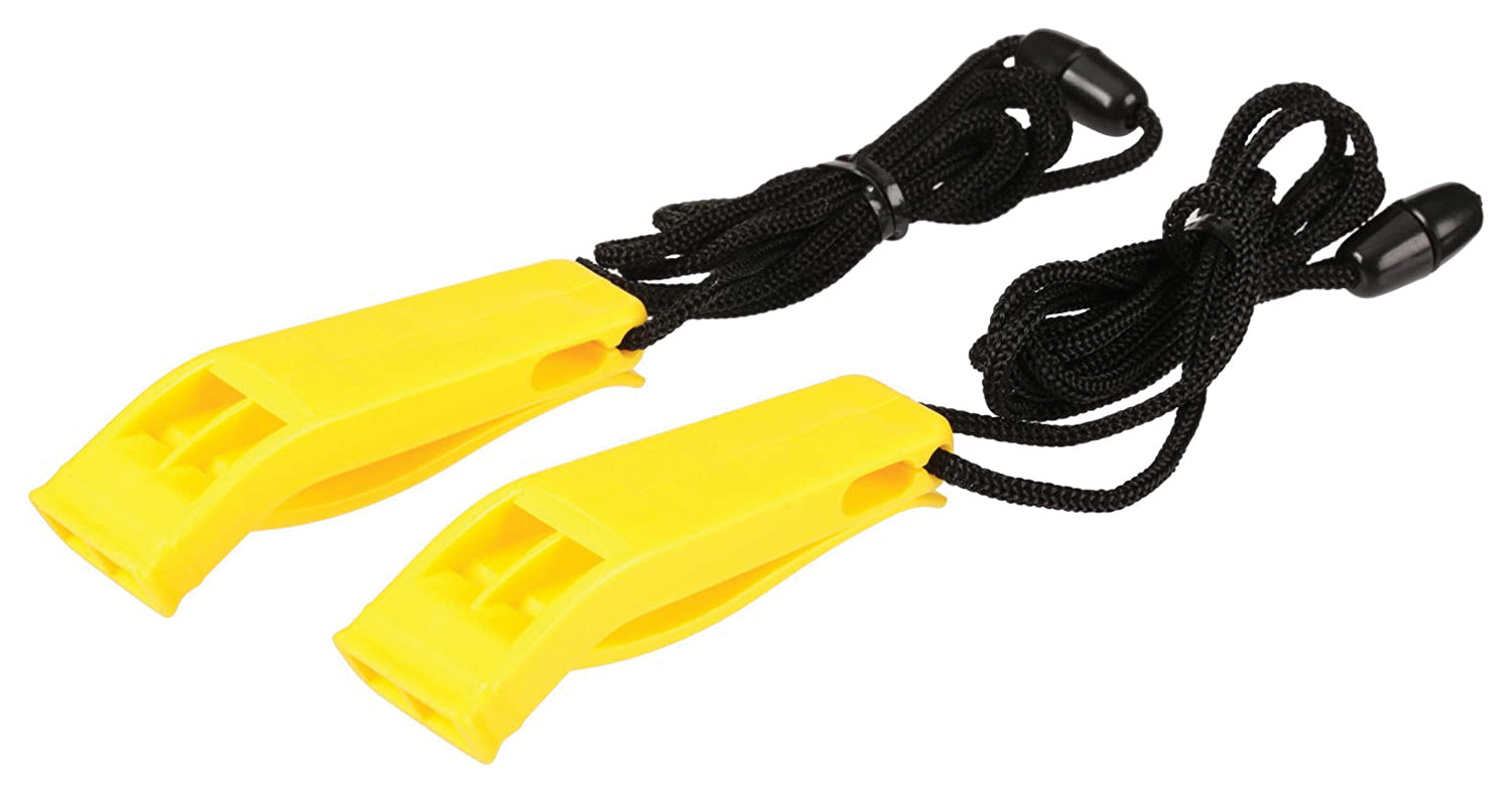 UST Hear Me Whistle 2 Pack - Safety and Training Whistles for Kids and Adults