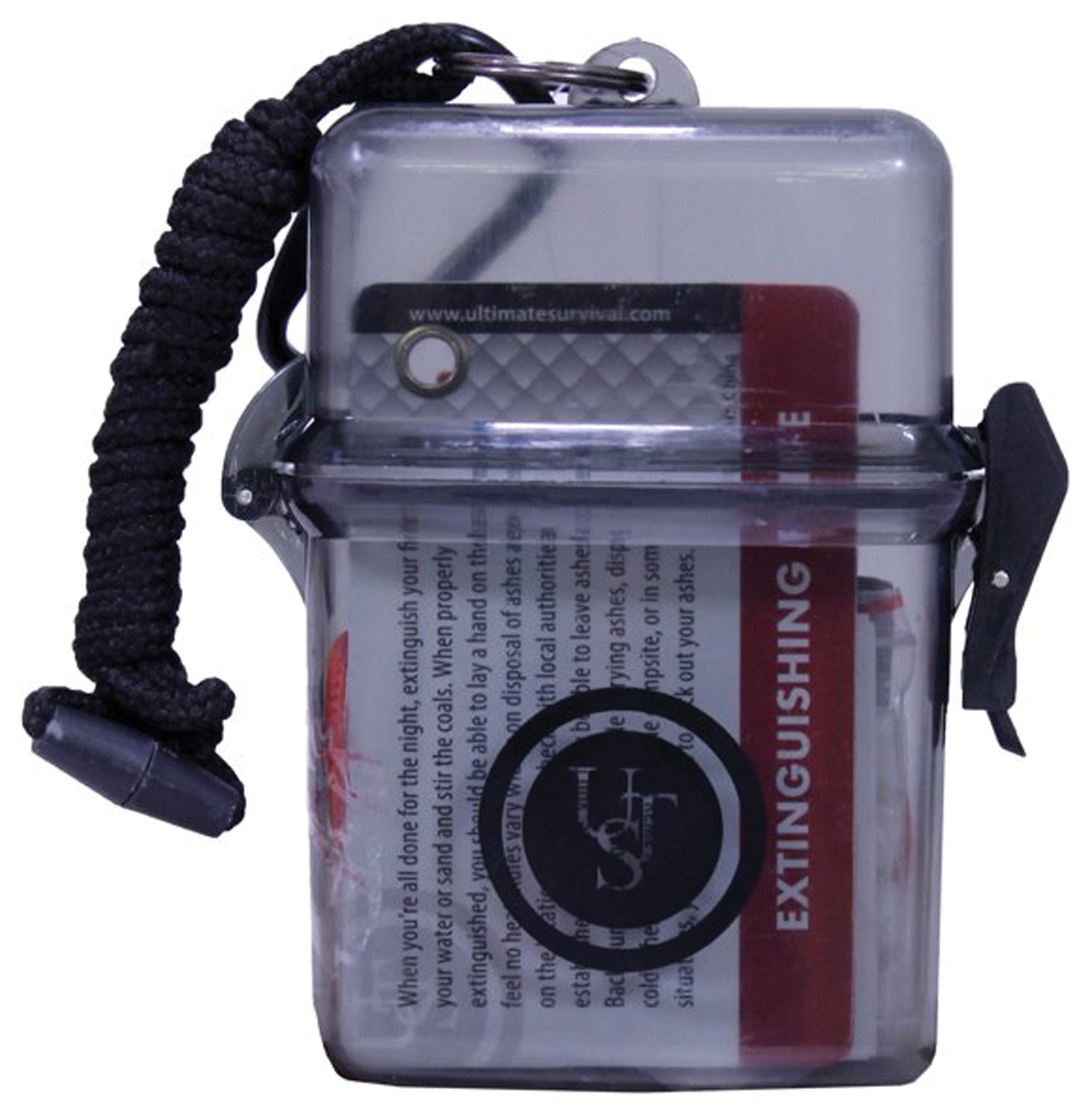 UST Learn & Live Fire Starting Kit - Emergency Fire Starter for Outdoor Activities