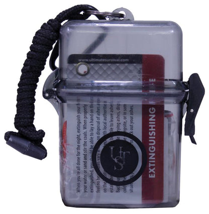 UST Learn & Live Fire Starting Kit - Emergency Fire Starter for Outdoor Activities