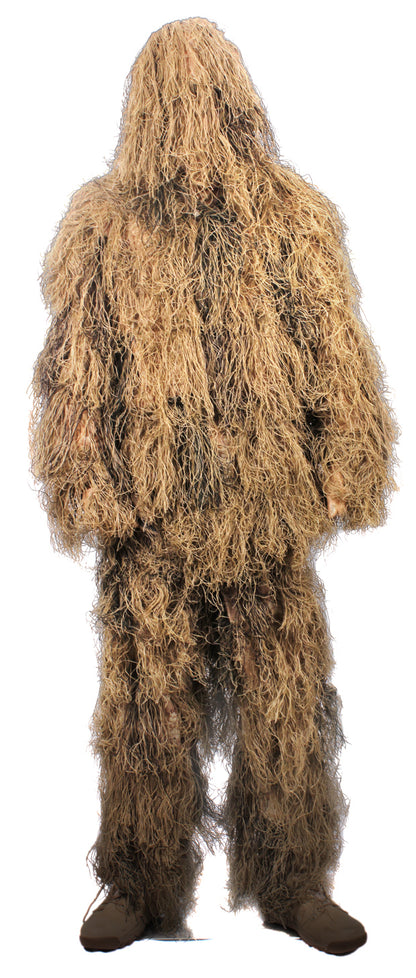 Rothco Lightweight All Purpose Ghillie Suit Desert Tan Size M / L