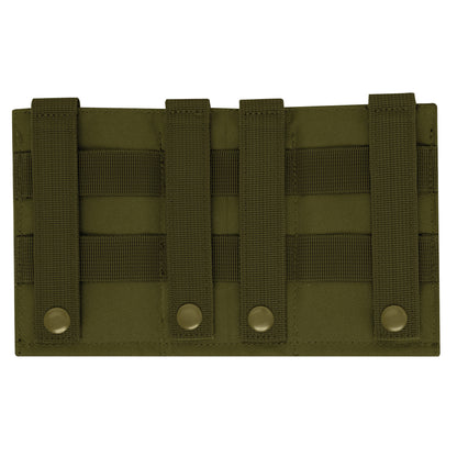 Rothco Lightweight 3 Mag Elastic Retention Pouch Olive Drab – Tactical Magazine Carrier